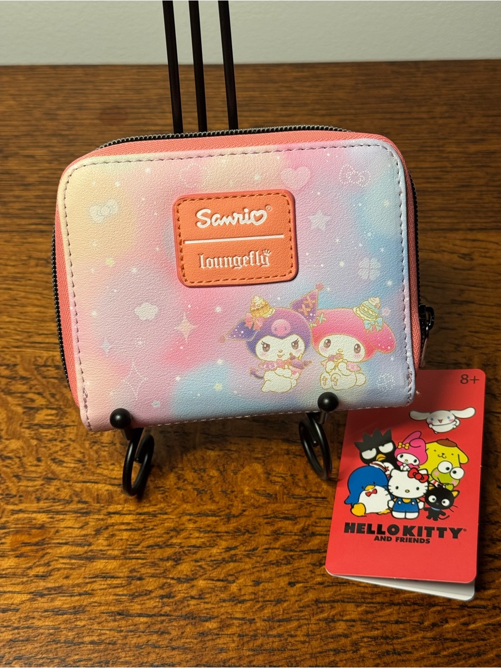 NWT Loungefly Sanrio Hello Kitty & Tiny Chum Whimsical Sweets Mini Wallet - Picture 2 of 7